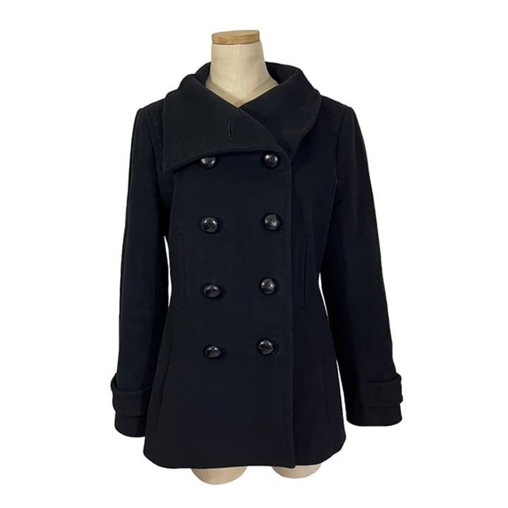 Babaton Cashmere and Virgin Wool Blend  Peacoat Size Small